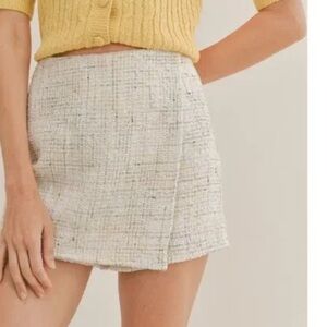 Sadie & Sage Tweed Mini Skirt